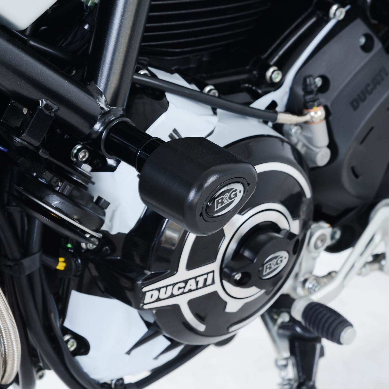R&G Racing Aero Crash Protectors for Ducati Scrambler 1100 '18-'21 R&G Racing Aero Crash Protectors for Ducati Scrambler 1100 '18-'21